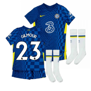 2021-2022 Chelsea Little Boys Home Mini Kit (GILMOUR 23)