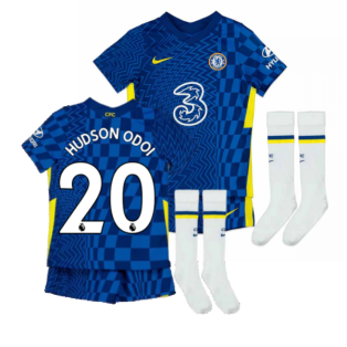2021-2022 Chelsea Little Boys Home Mini Kit (HUDSON ODOI 20)