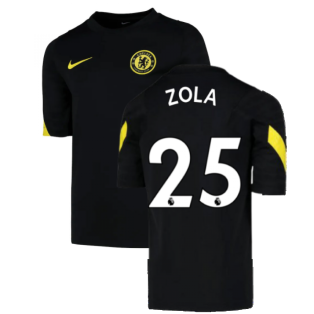 2021-2022 Chelsea Training Shirt (Black) (ZOLA 25)
