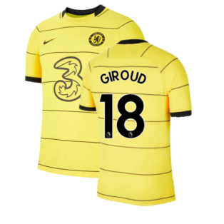 2021-2022 Chelsea Vapor Away Shirt (GIROUD 18)
