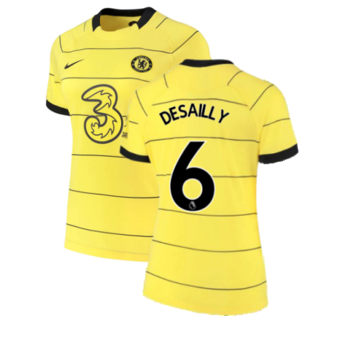 2021-2022 Chelsea Womens Away Shirt (DESAILLY 6)