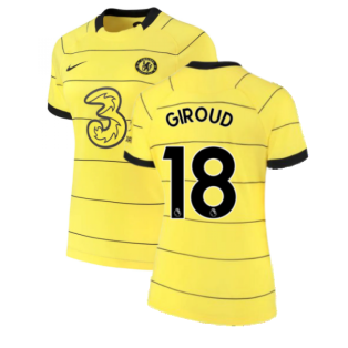 2021-2022 Chelsea Womens Away Shirt (GIROUD 18)