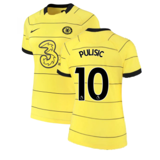 2021-2022 Chelsea Womens Away Shirt (PULISIC 10)