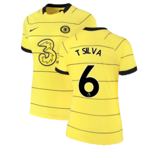 2021-2022 Chelsea Womens Away Shirt (T SILVA 6)