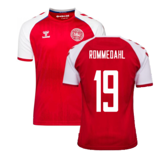 2021-2022 Denmark Home Shirt (ROMMEDAHL 19)