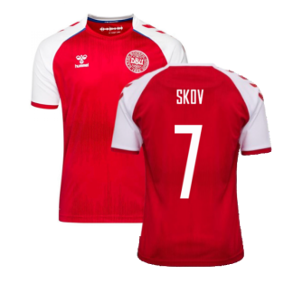 2021-2022 Denmark Home Shirt (Skov 7)