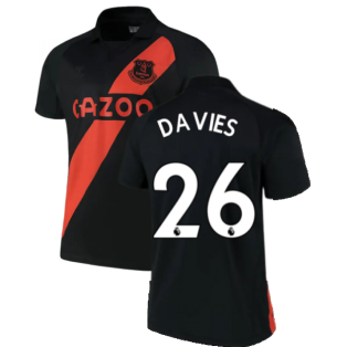 2021-2022 Everton Away Shirt (DAVIES 26)