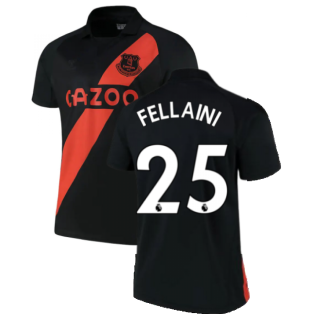 2021-2022 Everton Away Shirt (FELLAINI 25)