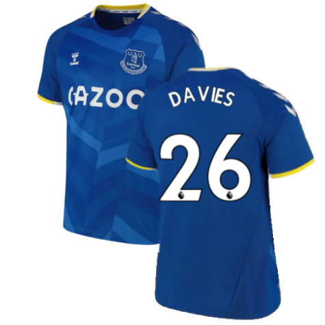 2021-2022 Everton Home Shirt (DAVIES 26)