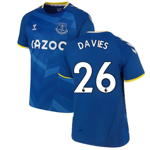 2021-2022 Everton Home Shirt (DAVIES 26)  2021-2022 Everton Home Shirt (DAVIES 26)