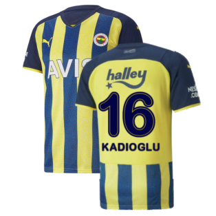 2021-2022 Fenerbahce Home Shirt (Kadioglu 16)