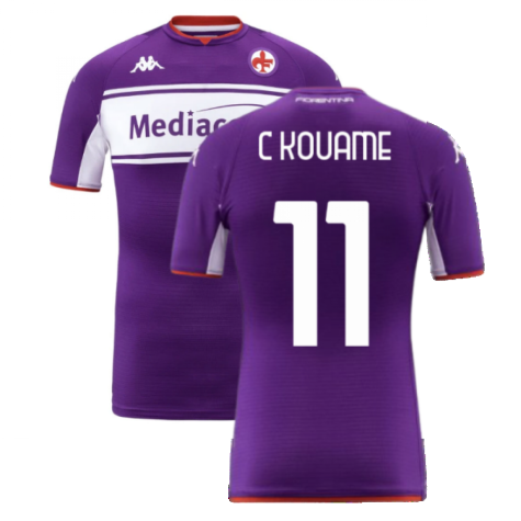 2021-2022 Fiorentina Home Shirt (C KOUAME 11)