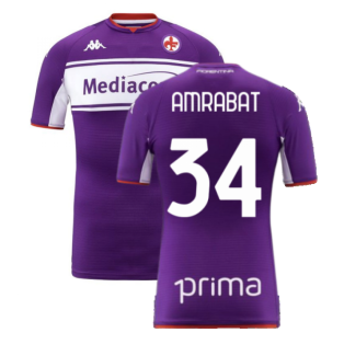 2021-2022 Fiorentina Home Shirt (Kids) (AMRABAT 34)