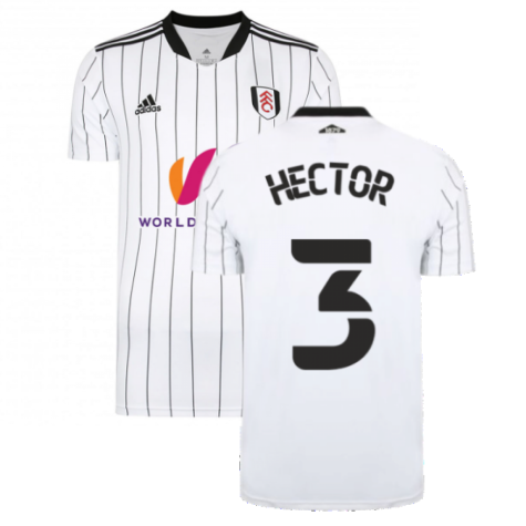 2021-2022 Fulham Home Shirt (HECTOR 3)