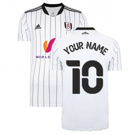 2021-2022 Fulham Home Shirt (Your Name)