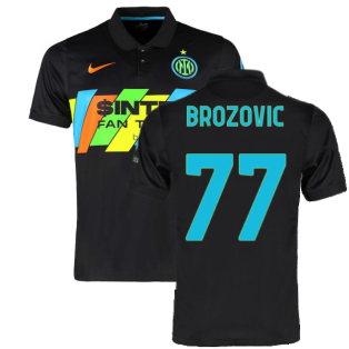 2021-2022 Inter Milan 3rd Shirt (Kids) (BROZOVIC 77)