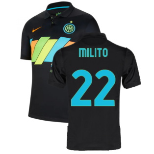 2021-2022 Inter Milan 3rd Shirt (MILITO 22)