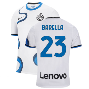2021-2022 Inter Milan Away Shirt (BARELLA 23)