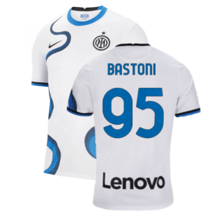 2021-2022 Inter Milan Away Shirt (Kids) (BASTONI 95)