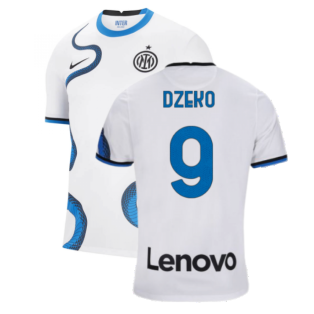 2021-2022 Inter Milan Away Shirt (Kids) (DZEKO 9)