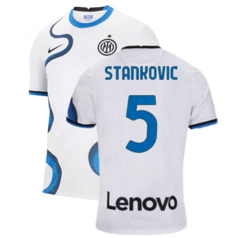2021-2022 Inter Milan Away Shirt (STANKOVIC 5)