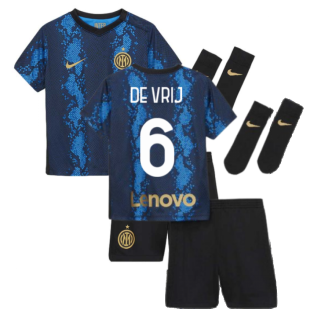 2021-2022 Inter Milan Home Baby Kit (DE VRIJ 6)