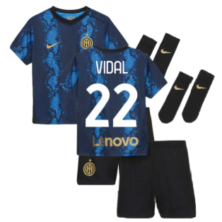 2021-2022 Inter Milan Home Baby Kit (VIDAL 22)