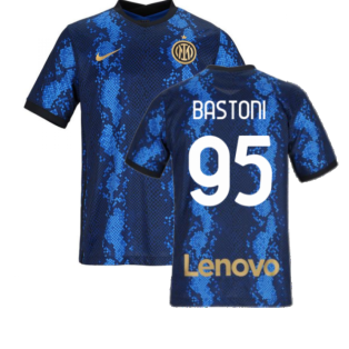 2021-2022 Inter Milan Home Shirt (Kids) (BASTONI 95)
