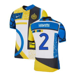 2021-2022 Inter Milan Vapor 4th Shirt (HAKIMI 2)