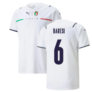 2021-2022 Italy Away Shirt (BARESI 6)