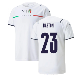 2021-2022 Italy Away Shirt (BASTONI 23)