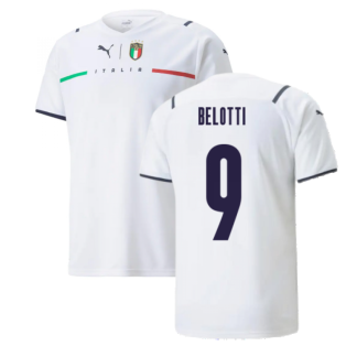 2021-2022 Italy Away Shirt (BELOTTI 9)