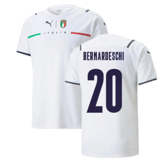 2021-2022 Italy Away Shirt (BERNARDESCHI 20)