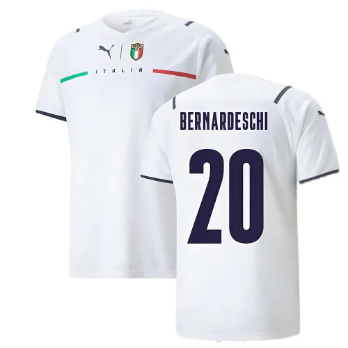 2021-2022 Italy Away Shirt (BERNARDESCHI 20)