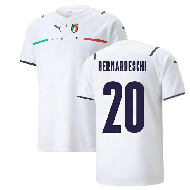2021-2022 Italy Away Shirt (BERNARDESCHI 20)