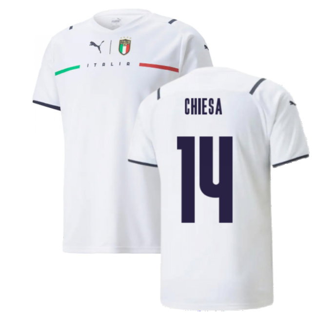 2021-2022 Italy Away Shirt (CHIESA 14)