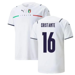 2021-2022 Italy Away Shirt (CRISTANTE 16)