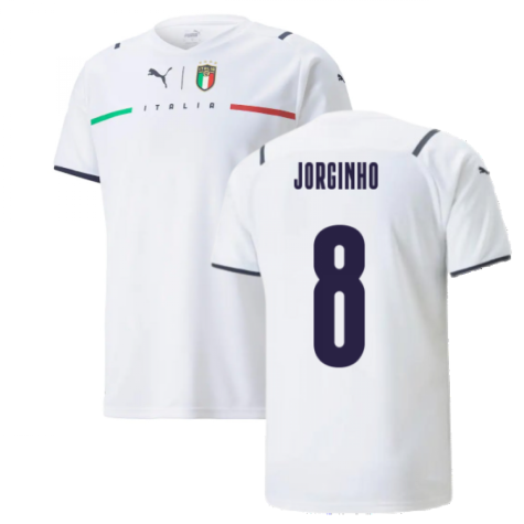 2021-2022 Italy Away Shirt (JORGINHO 8)