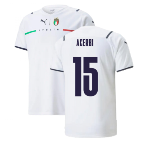 2021-2022 Italy Away Shirt (Kids) (ACERBI 15)