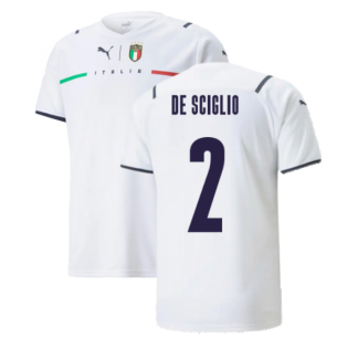 2021-2022 Italy Away Shirt (Kids) (DE SCIGLIO 2)
