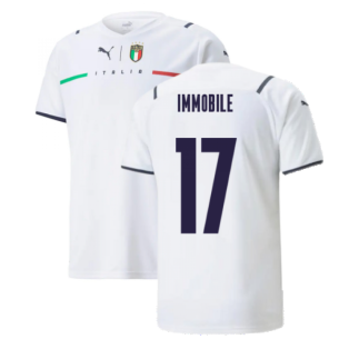 2021-2022 Italy Away Shirt (Kids) (IMMOBILE 17)