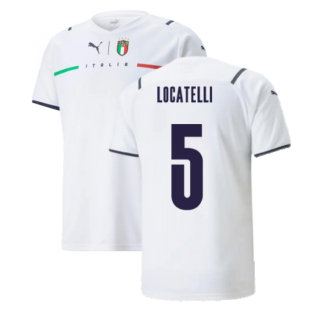 2021-2022 Italy Away Shirt (Kids) (LOCATELLI 5)