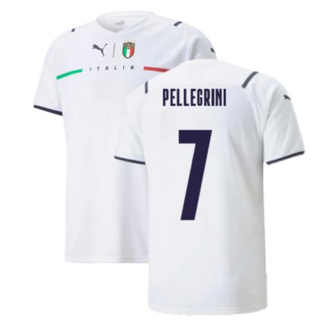 2021-2022 Italy Away Shirt (Kids) (PELLEGRINI 7)
