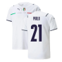 2021-2022 Italy Away Shirt (Kids) (PIRLO 21)