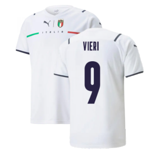 2021-2022 Italy Away Shirt (Kids) (VIERI 9)
