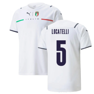 2021-2022 Italy Away Shirt (LOCATELLI 5)