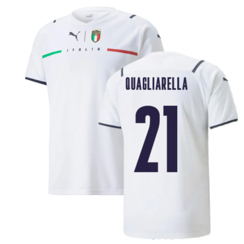 2021-2022 Italy Away Shirt (QUAGLIARELLA 21)
