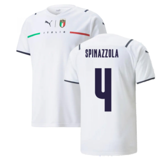 2021-2022 Italy Away Shirt (SPINAZZOLA 4)