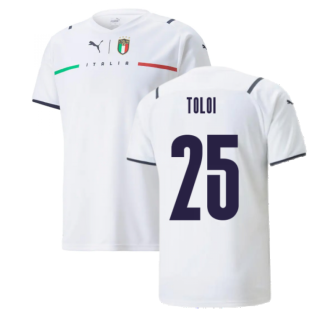 2021-2022 Italy Away Shirt (TOLOI 25)