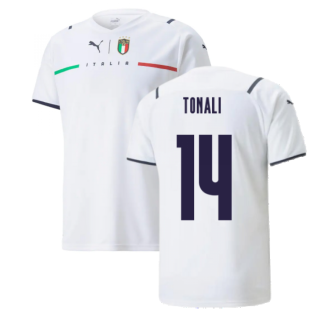 2021-2022 Italy Away Shirt (TONALI 14)